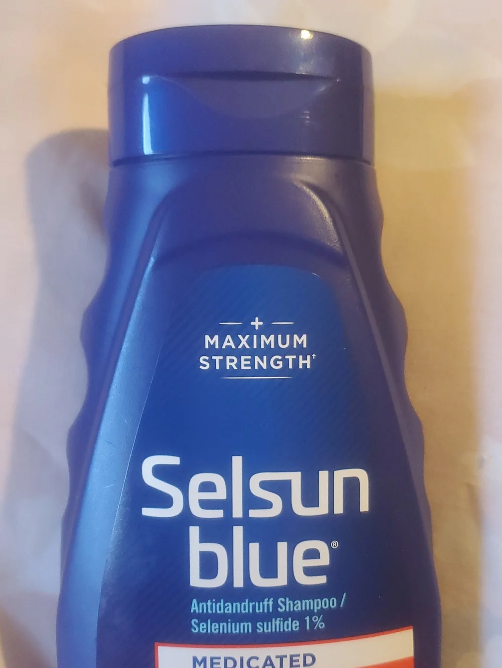 Selsun Blue antidandruff shampoo